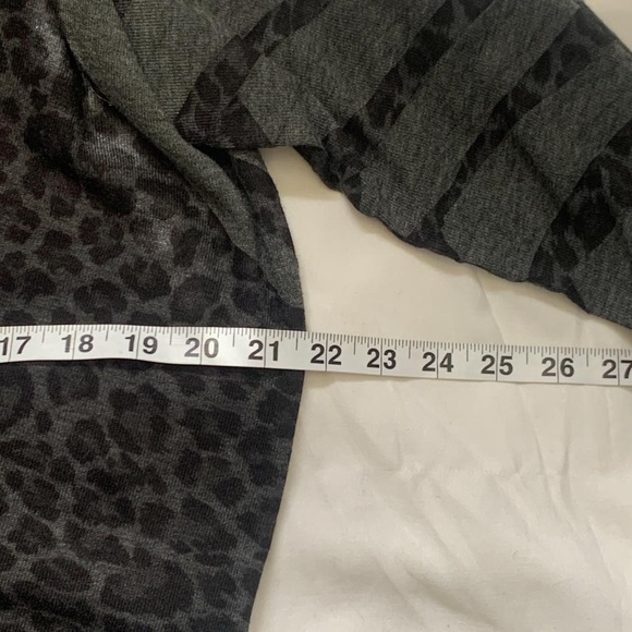 Crimson Ivy Midi Long Sleeve Fitted Leopard Dress - Picture 10 of 13